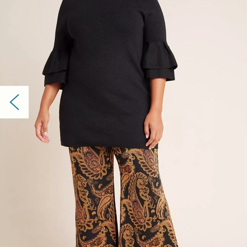 Anthropologie Claudette ruffled sweater dress - Picture 8 of 8